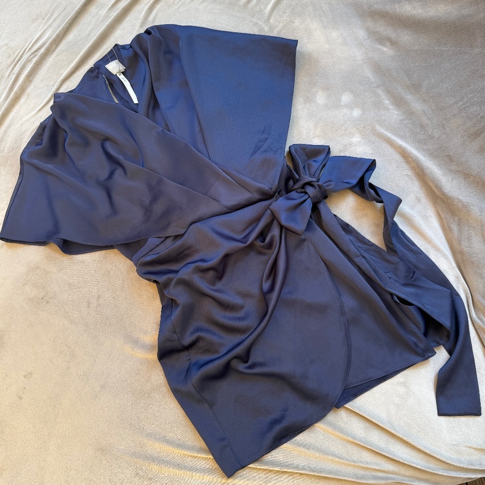 ASOS Mini Wrap-Style Dress - Picture 3 of 9